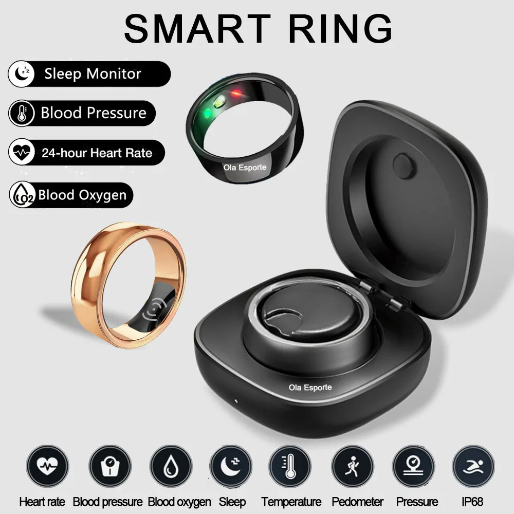 Smart Ring Health Monitor for Men and Women